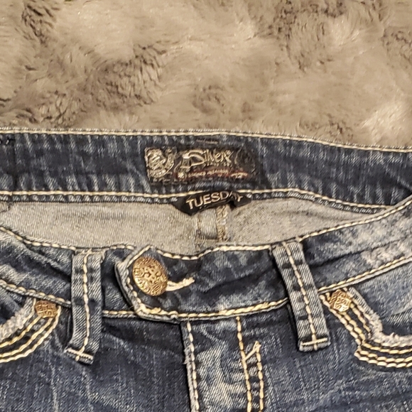 Silver Brand women's Jeans size 27W capri - Picture 2 of 4